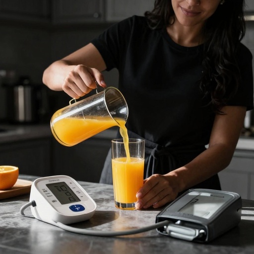 Avances científicos: el zumo de naranja y su impacto en la presión arterial
