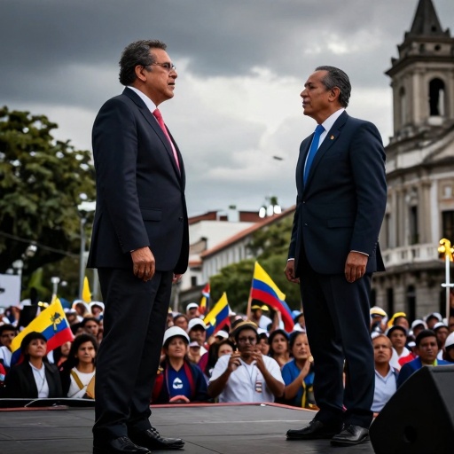 Noboa presenció en Guayaquil el 217° aniversario del Primer Grito de la Independencia
