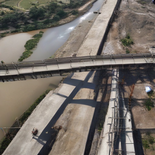 Prefectura del Guayas avanza con ensayos de calidad para el puente sobre el río Bulubulu