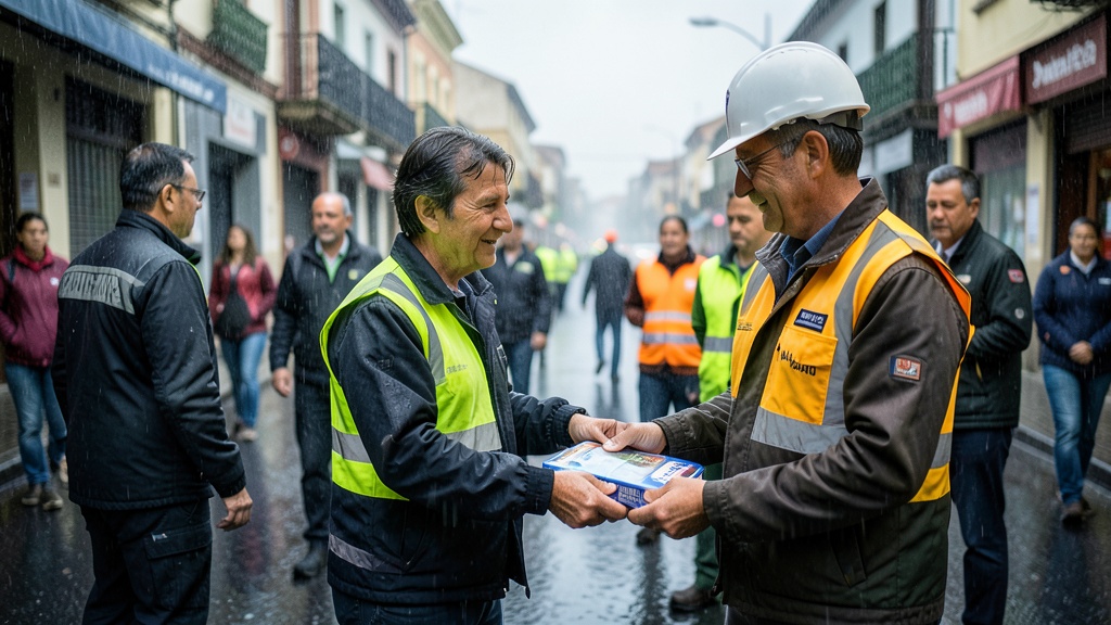 Vendaval en Milagro deja 70 viviendas afectadas; el municipio entrega kits de emergencia