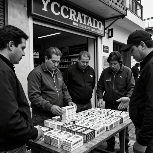 Operativo contra el contrabando: Clausuran 4 locales y decomisan cigarrillos ilegales en Quito