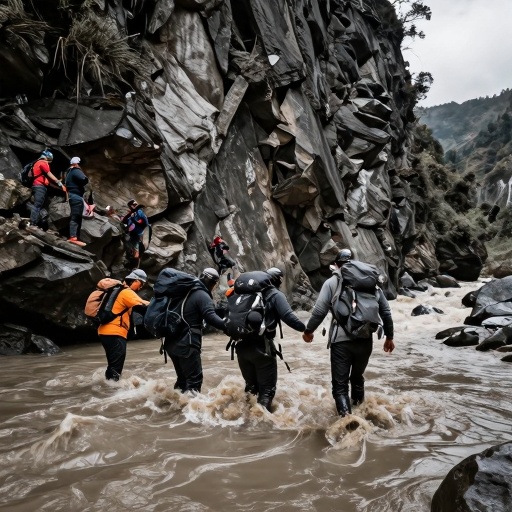 Emergencia en Baños: Dos extraviados y doce heridos tras ser arrastrados por el río Machay