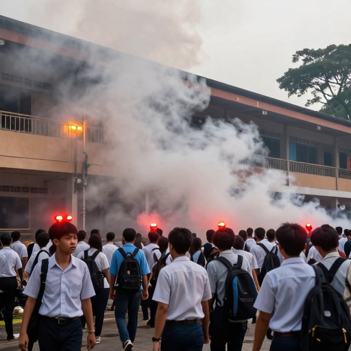 Tiroteo escolar en Tailandia deja ocho muertos; atacante era adolescente