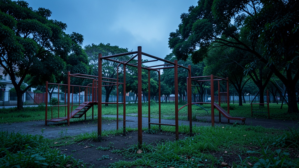 Parques de Milagro en abandono: óxido, inseguridad y falta de servicios básicos
