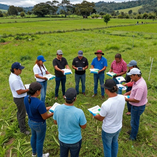 GAD Los Lojas fortalece a los agricultores con capacitación y fertilizante orgánico