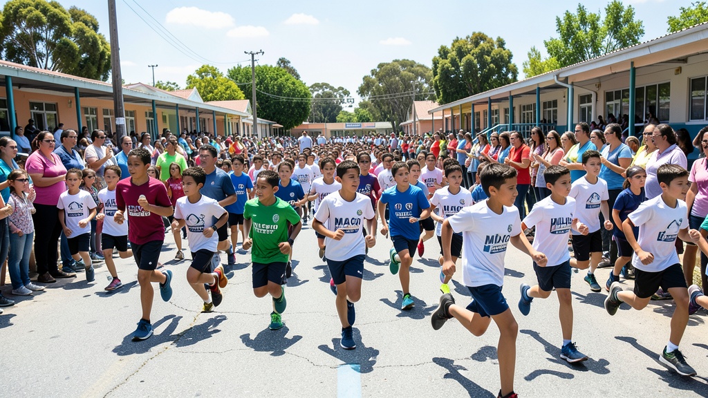 Más de 500 personas participaron en la Mini Olimpiada Infantil en Milagro