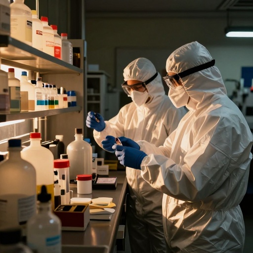 Desmantelan laboratorio clandestino de fármacos en Guayaquil