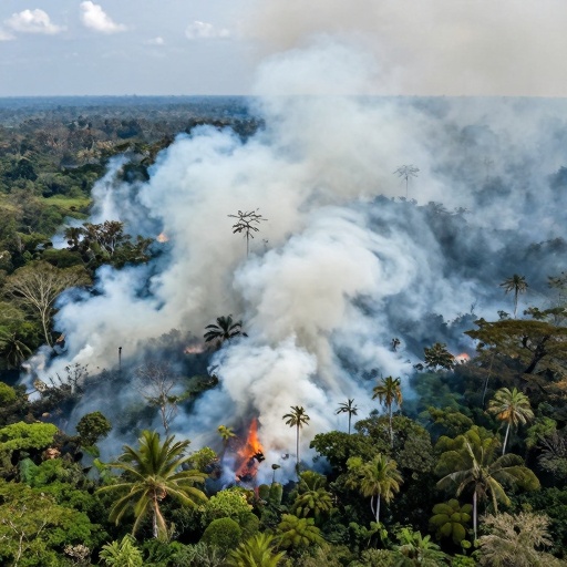 Incendio en Cotacachi-Cayapas: 280 hectáreas afectadas y 226 efectivos en combate