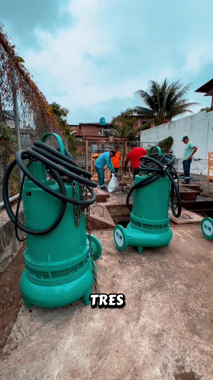 Alcaldía de Balzar instala nuevas bombas para mejorar el saneamiento en la Estación #3