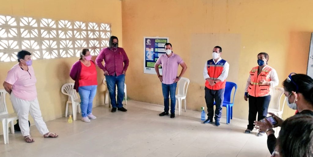 Director General de Riesgos dialogó con juntas comunitarias en Milagro
