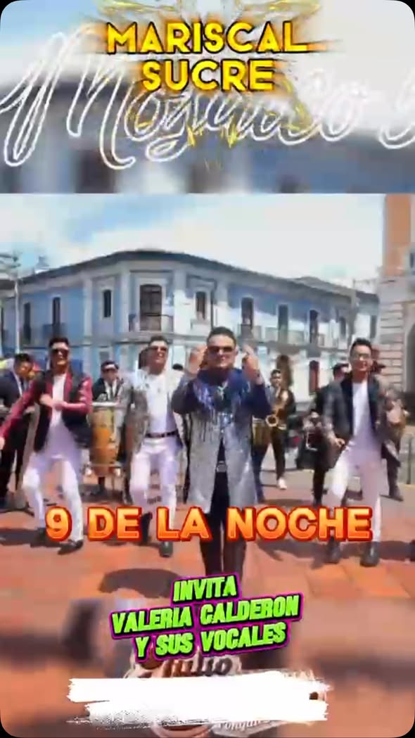 Mariscal Sucre celebra sus 93 años con baile público y orquesta Julio Castro