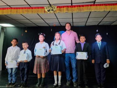 Estudiantes de Coronel Marcelino Maridueña destacaron en concurso de oratoria