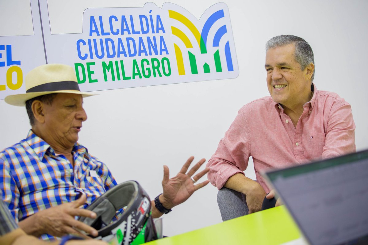 Alcaldía de Milagro abre espacios de escucha ciudadana para resolver inquietudes locales